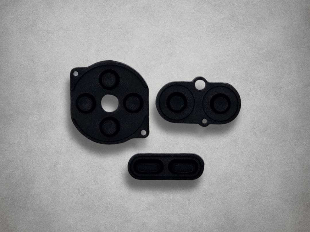 Replacement Silicone\Rubber Button Pads - Game Boy Color (GBC)