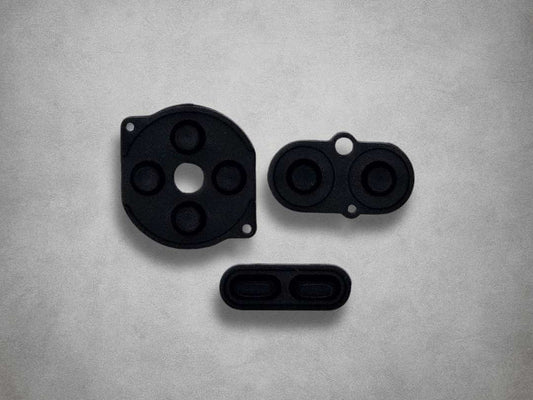 Replacement Silicone\Rubber Button Pads - Game Boy Color (GBC)
