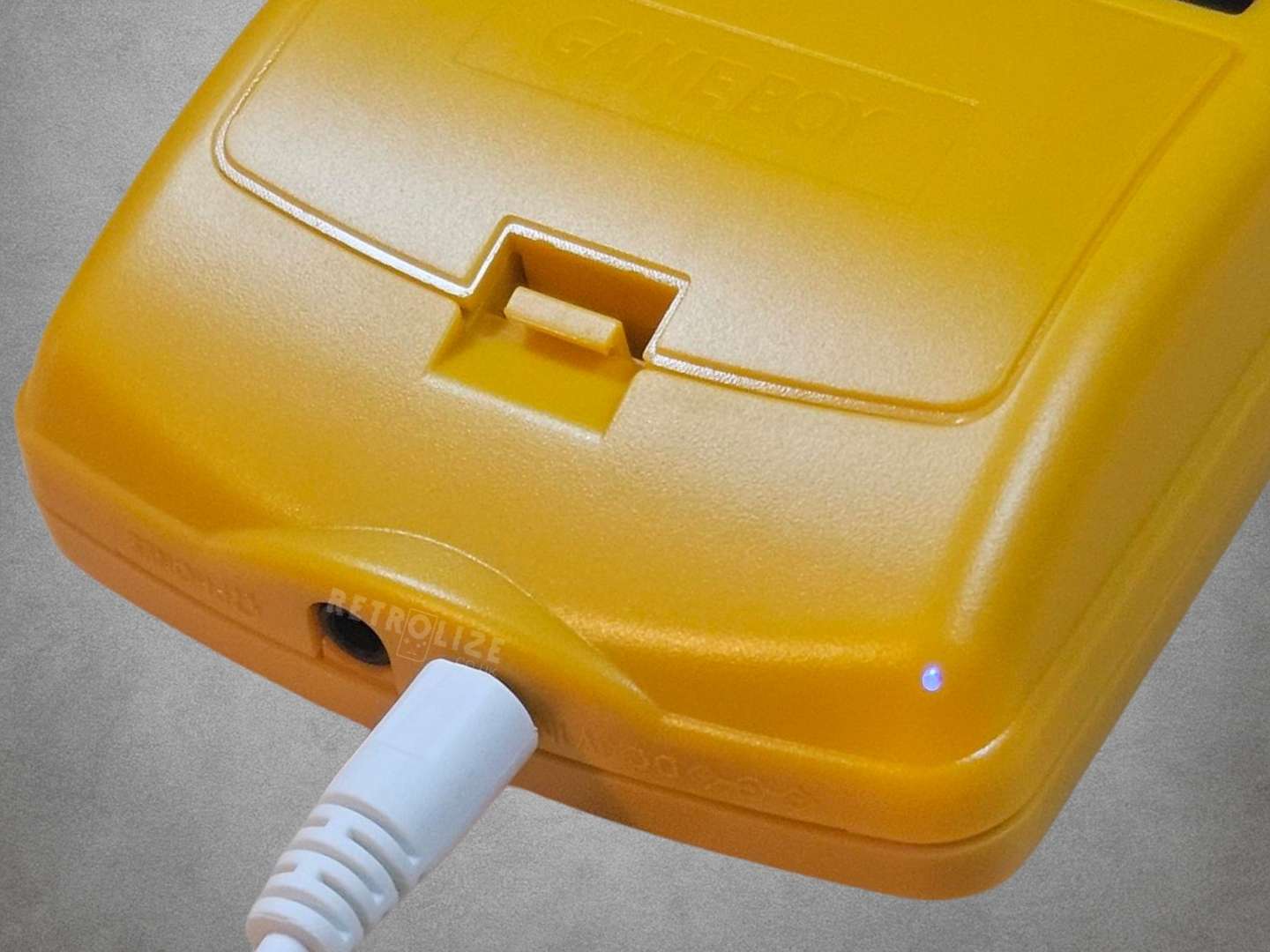 Yellow Dandelion Game Boy Color OLED  Buttons Charging Led