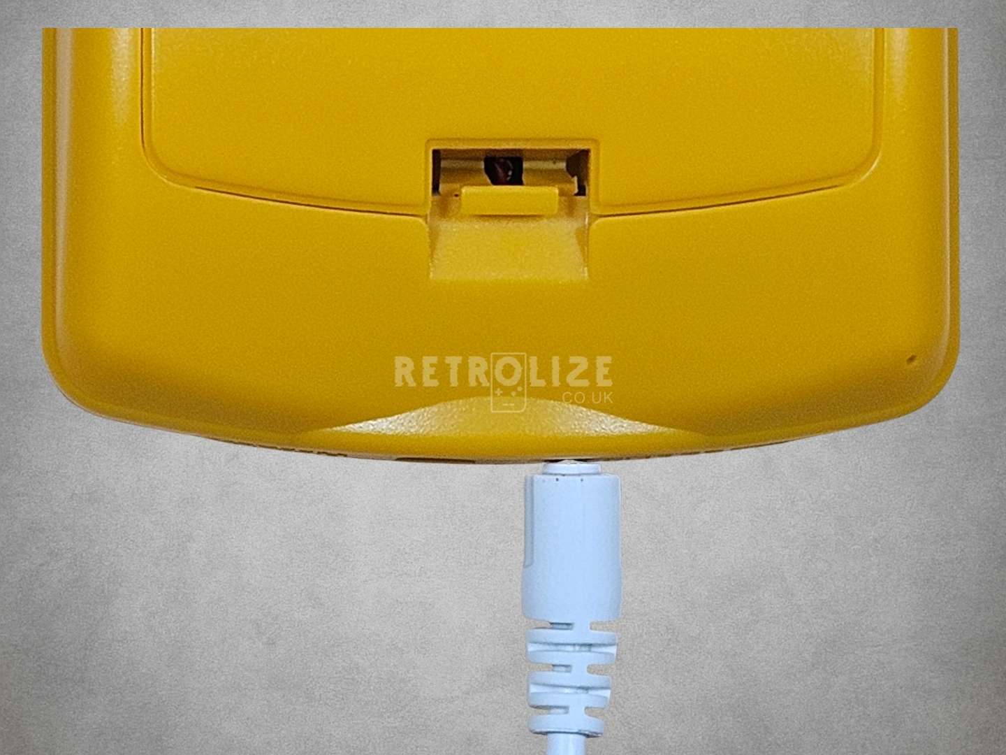 Yellow Dandelion Game Boy Color OLED Charging Cable