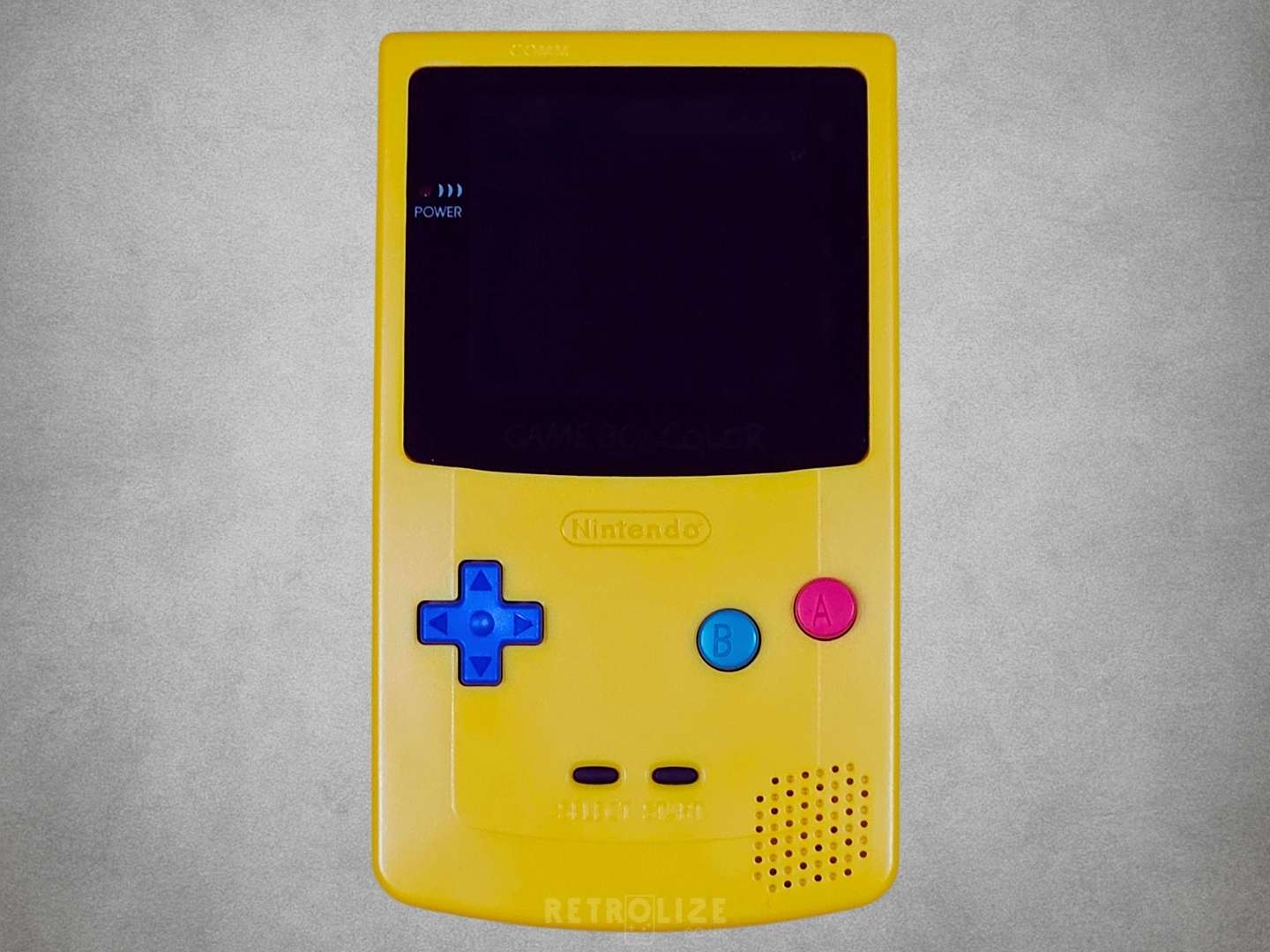 Game Boy Color OLED Rechargeable - Pokemon Yellow | Nintendo
