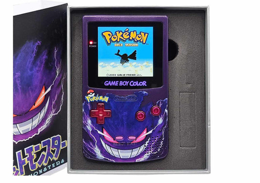 Game Boy Color Gengar Edition Front with Box