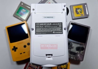 Game Boy Color OLED AMOLED White Back View