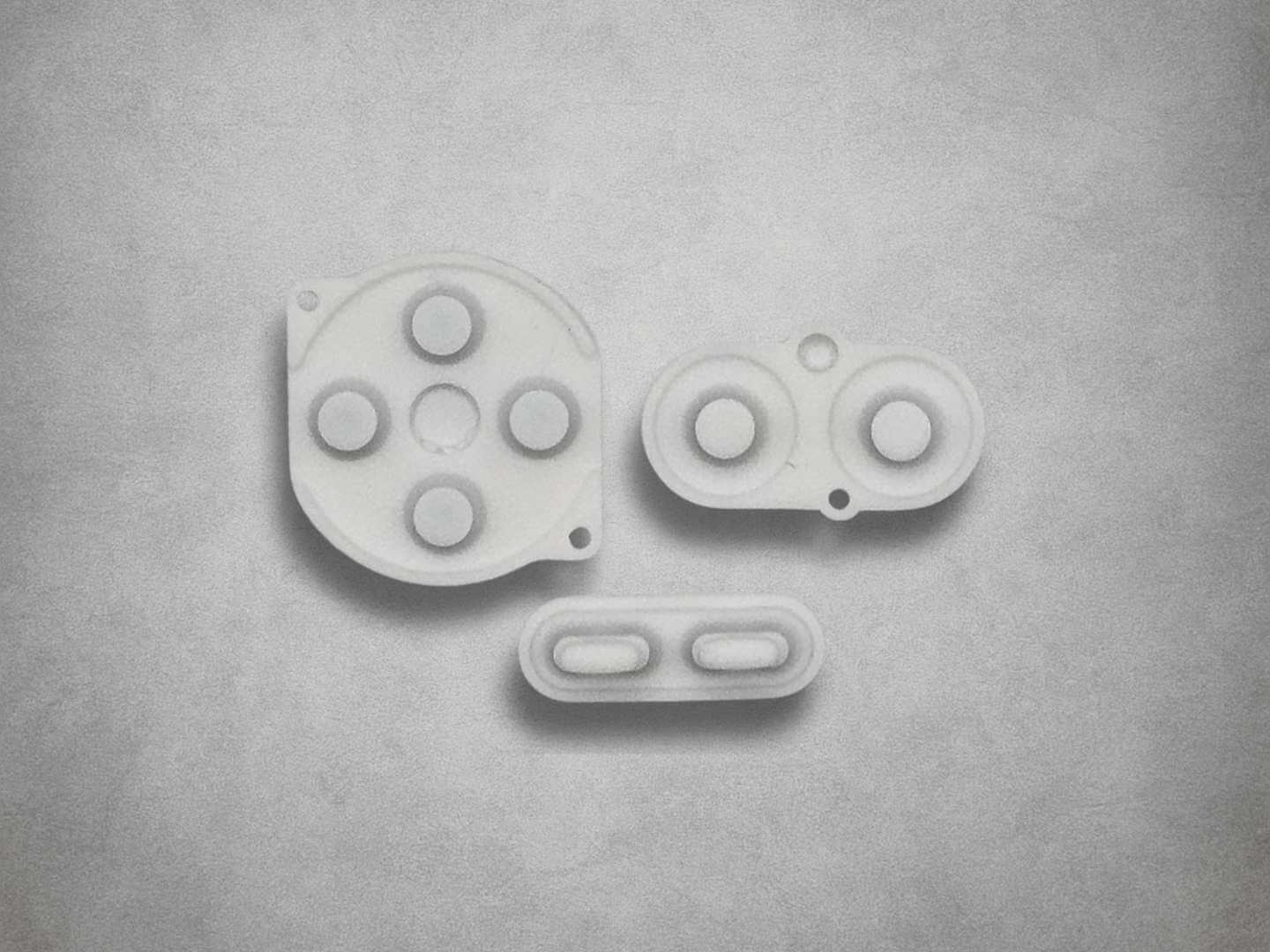 Replacement Silicone\Rubber Button Pads - Game Boy Color (GBC)