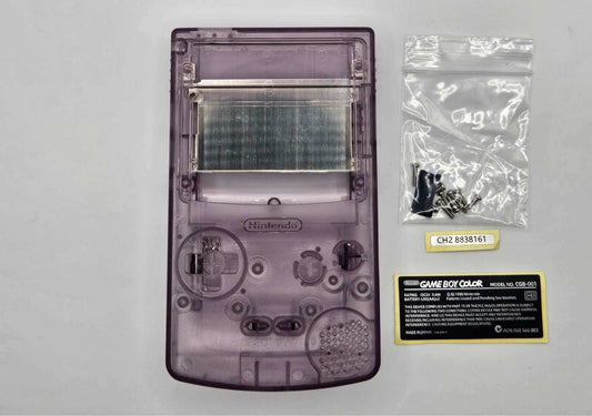 Nintendo Game Boy Color GBC Shell IPS Ready ABS Plastic - Atomic Purple