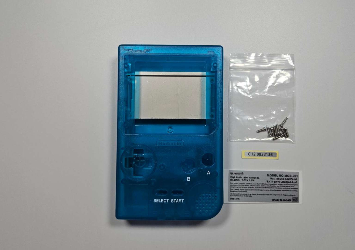 IPS Ready Premium ABS Replacement Shell Casing - Nintendo Game Boy Pocket (GBP)