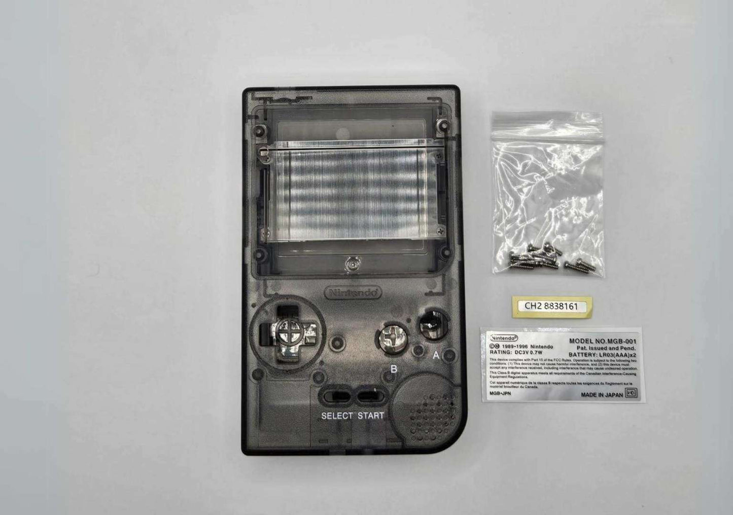 IPS Ready Premium ABS Replacement Shell Casing - Nintendo Game Boy Pocket (GBP)