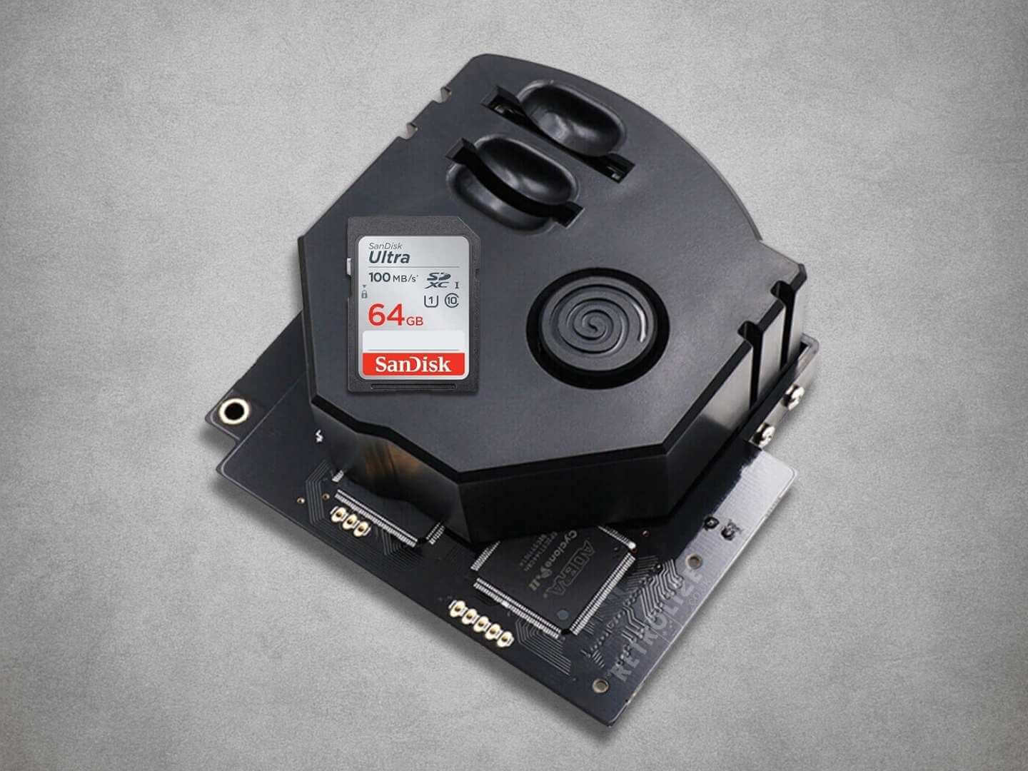 GDEMU Optical Drive Emulator v5.20.5 ODE - Sega Dreamcast + Full Mounting Kit