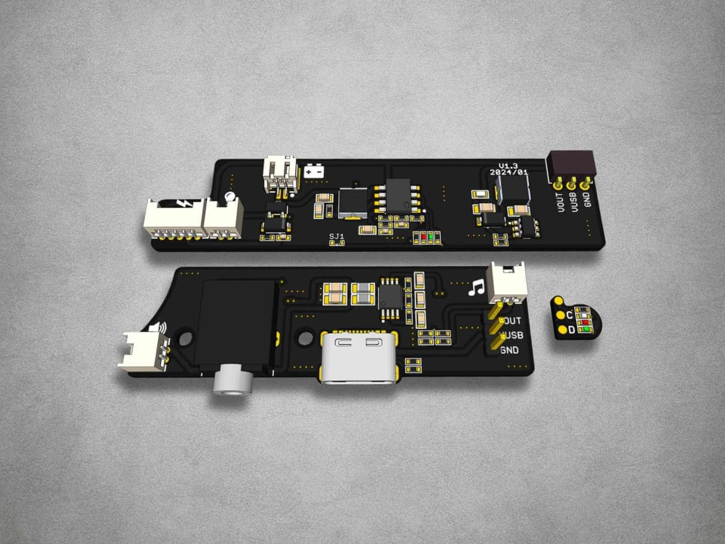 USB-C Charging Mod PRO by Giltesa - Game Boy DMG