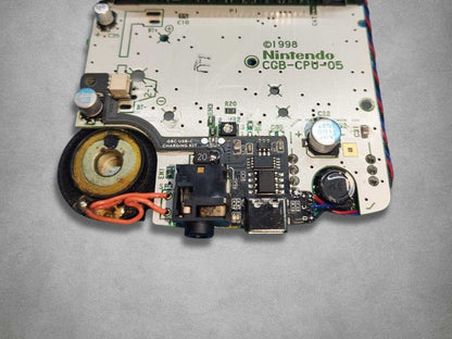 USB-C Charging Mod v2 by Giltesa - Game Boy Color
