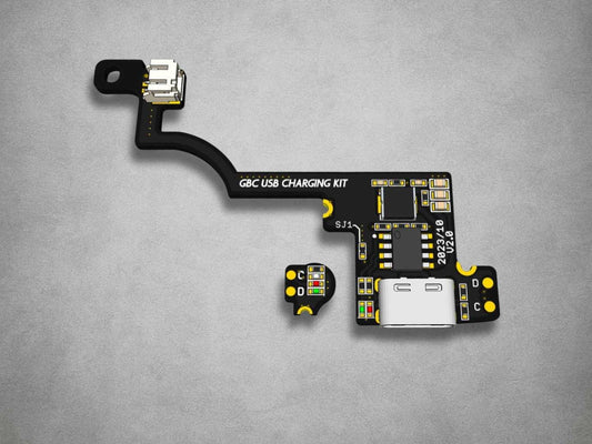 USB-C Charging Mod v2 by Giltesa - Game Boy Color