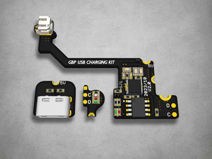 USB-C Charging Mod v2 by Giltesa - Game Boy Pocket