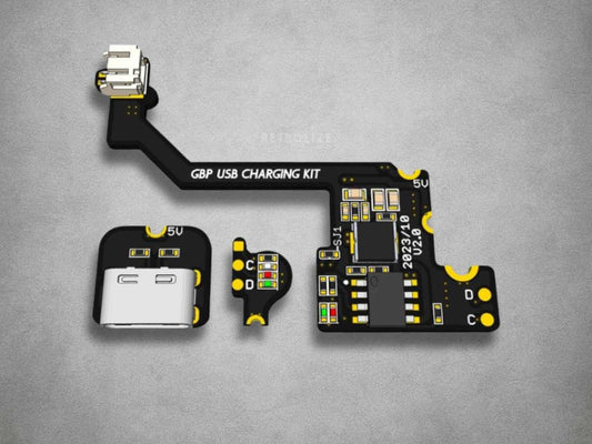 USB-C Charging Mod v2 by Giltesa - Game Boy Pocket