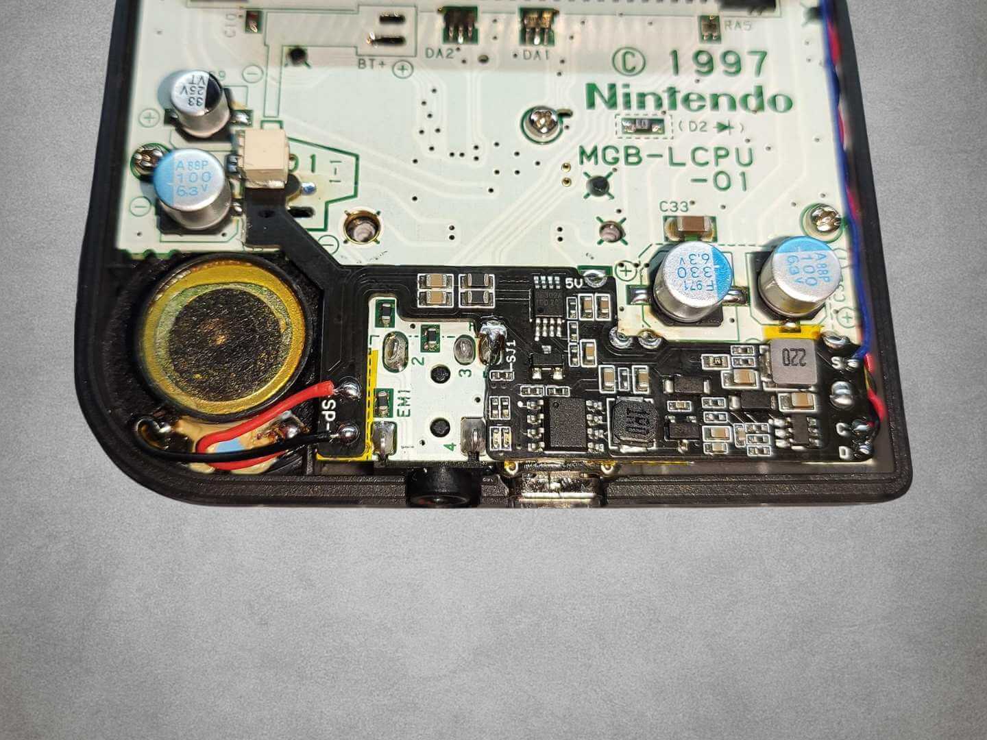 USB-C Charging Mod PRO v2 by Giltesa - Game Boy Pocket