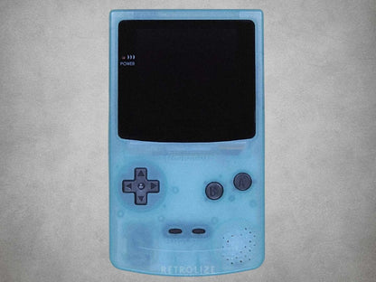 Japan Ice Blue Game Boy Color OLED Off