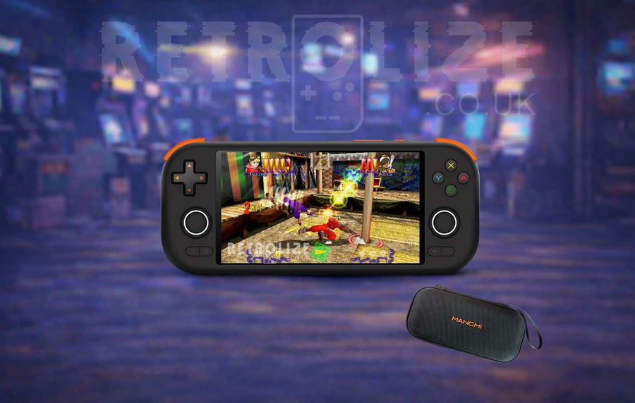 Mangmi Air X black Android retro gaming handheld console