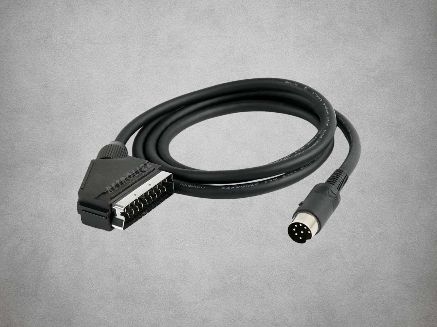 Sega Mega Drive 1 Genesis 1 On SYNC RGB Scart Cable