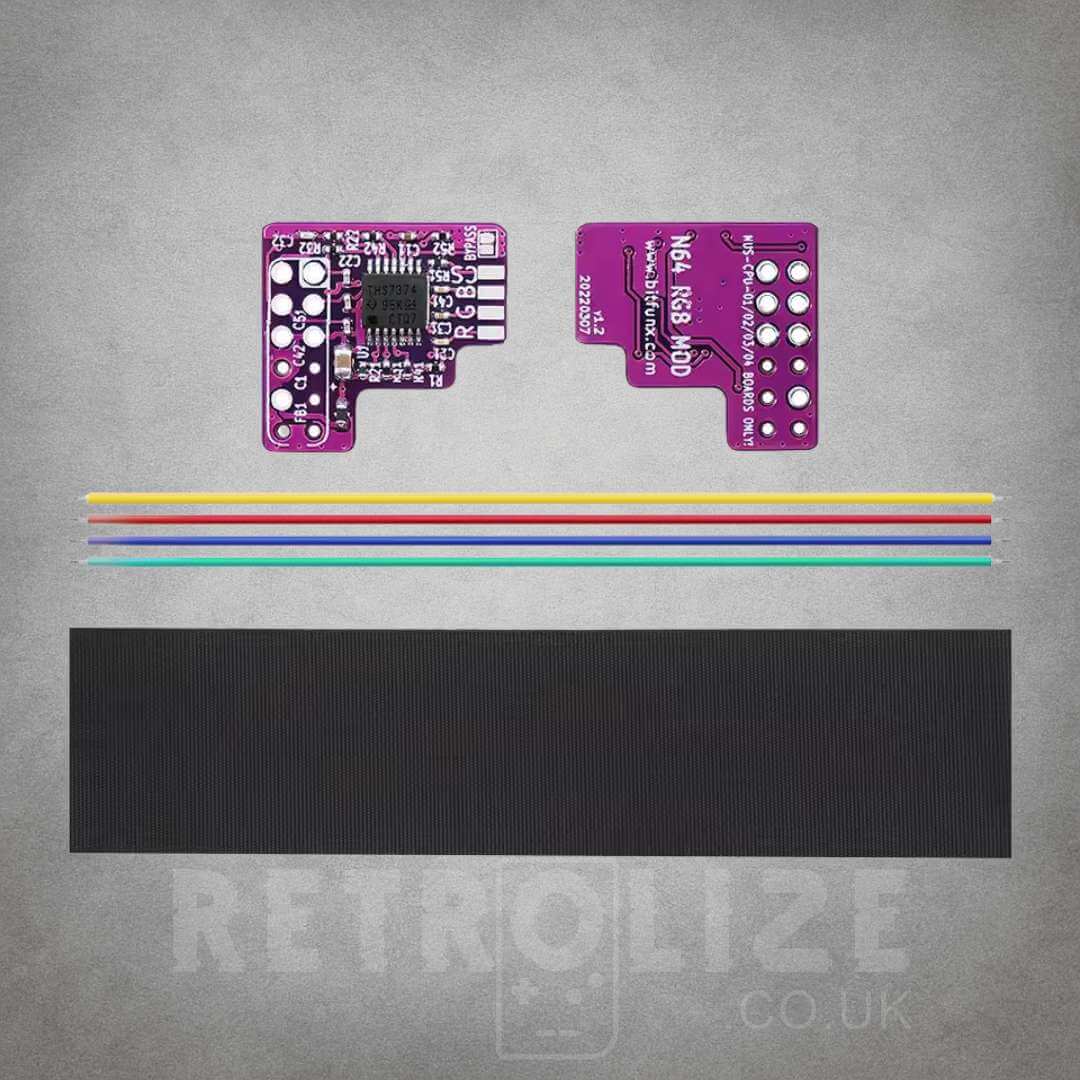 Bitfunx N64 NTSC RGB Mod