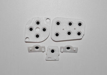 High Quality Silicon / Rubber Contact Pad Kit / Upgrade White - Nintendo 64 Controller