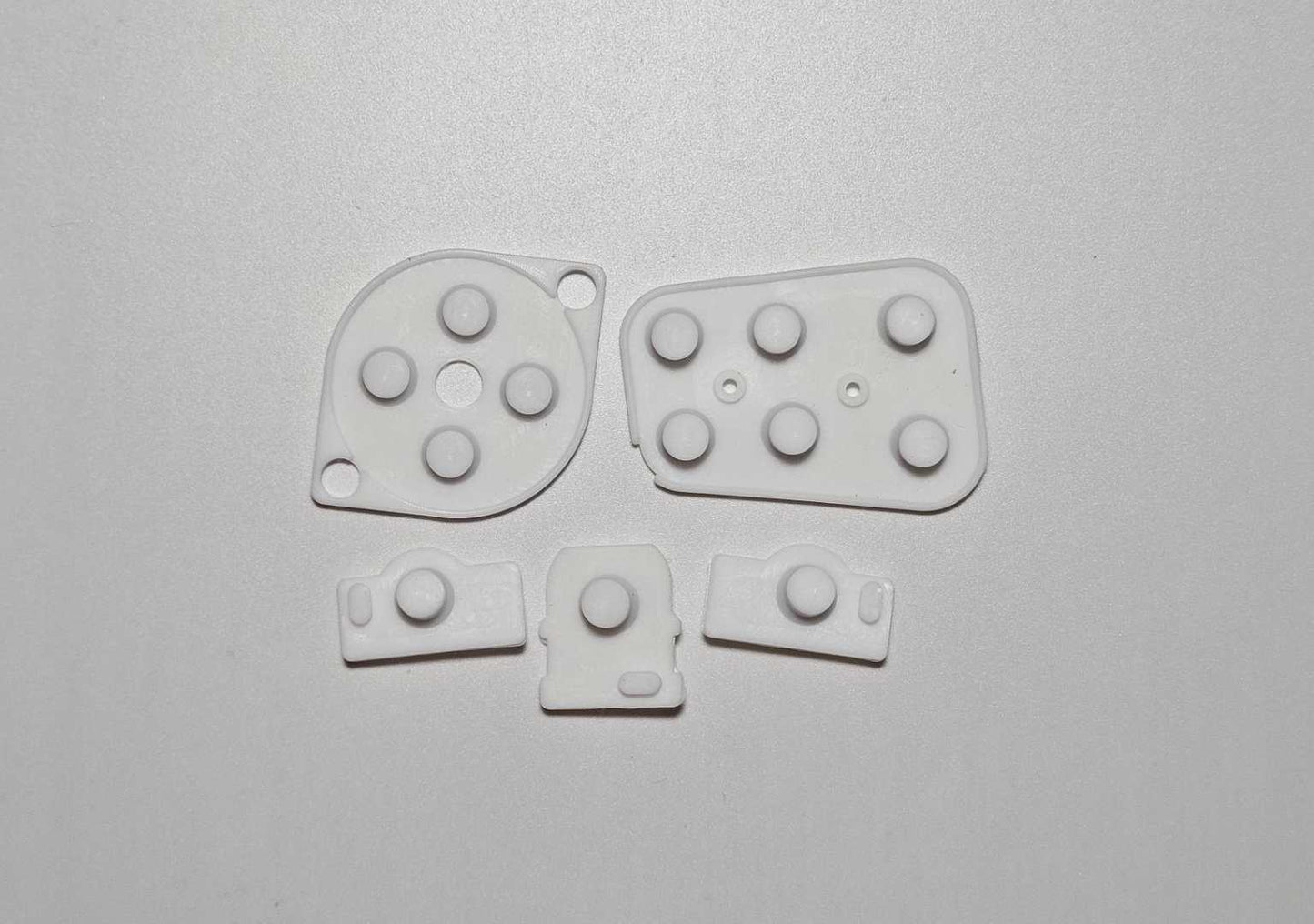 High Quality Silicon / Rubber Contact Pad Kit / Upgrade White - Nintendo 64 Controller