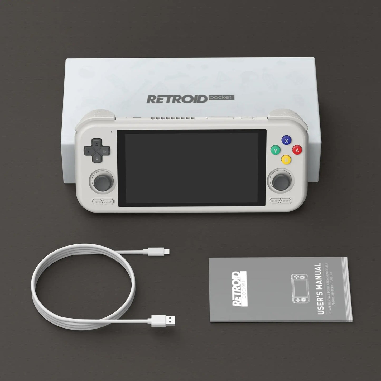 Retroid Pocket 4 Pro 384GB (SanDisk Ultra) Black - Retro Gaming Console + Carry Case