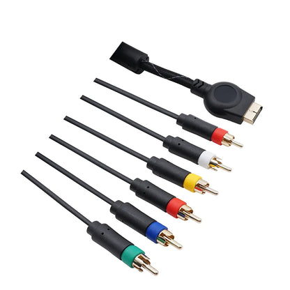 Composite RCA / Component YPbPr & RGB/RGBS Audio Video Cable - PlayStation 1 / PlayStation 2 / PlayStation 3