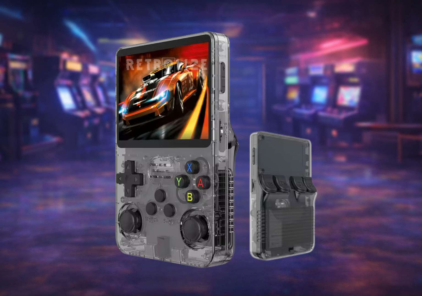 R36S Reto Gaming Handheld Black