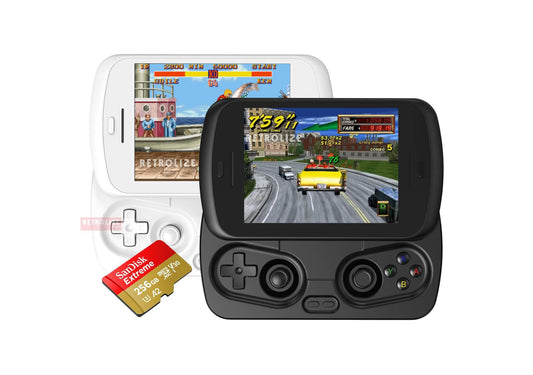 Anbernic RG Slide - PSP Go / Xperia Play Style Retro Gaming Console - Upgraded RGSlide