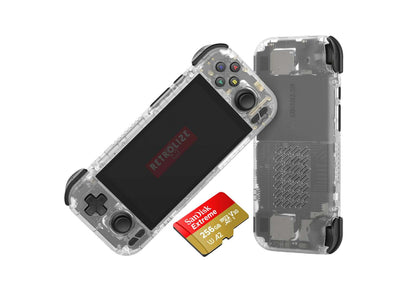 Retroid Pocket 4 Pro 384GB (SanDisk Extreme) - Retro Gaming Console + Carry Case