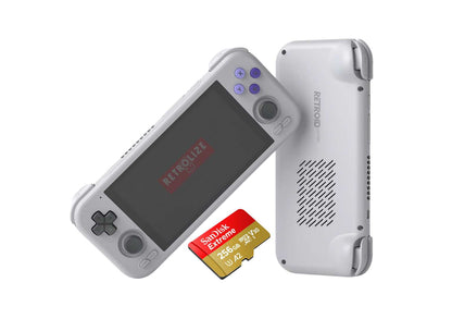 Retroid Pocket 4 Pro 384GB (SanDisk Extreme) - Retro Gaming Console + Carry Case