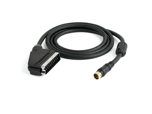 Sega Saturn On SYNC RGB Scart Cable