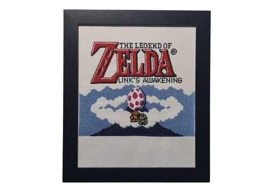 ZELDA - Link's Awakening Pixel Art Cross Stitch