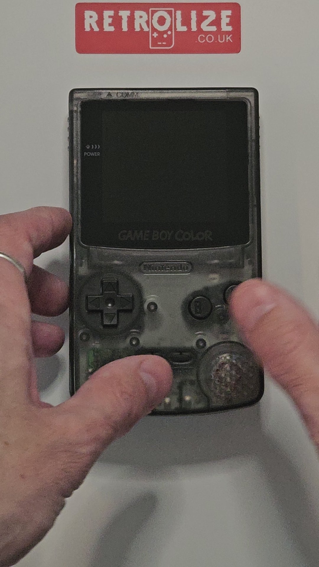 Nintendo Game Boy Color OLED Recharge 1800mAh - Recapped +