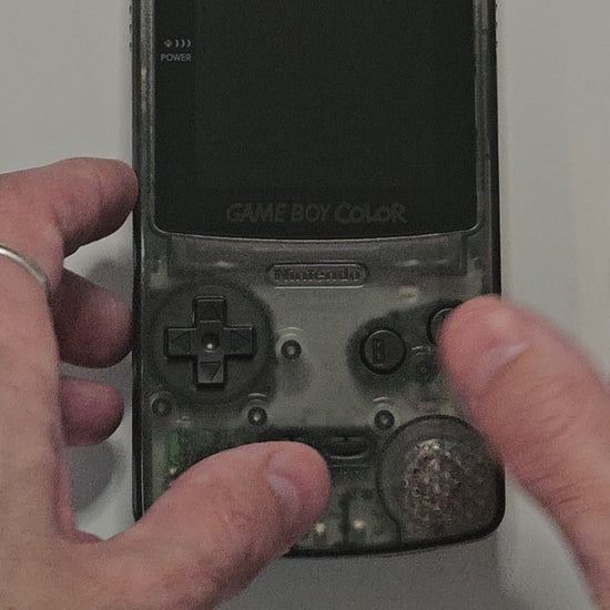 Game Boy Color IPS Rechargeable -  Smokey Black Video Walkthrough